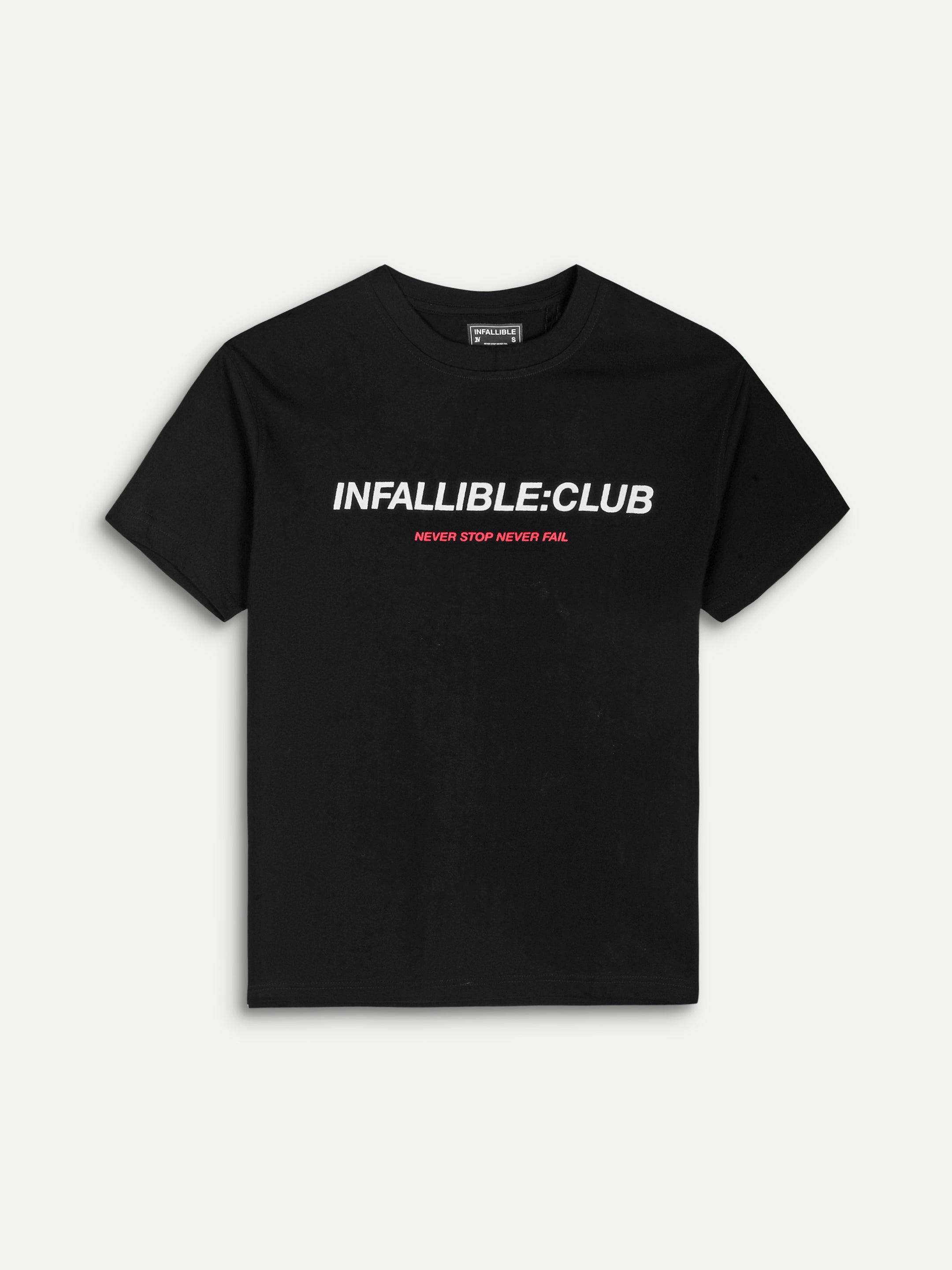 CLUB MUSCLE TEE — BLACK