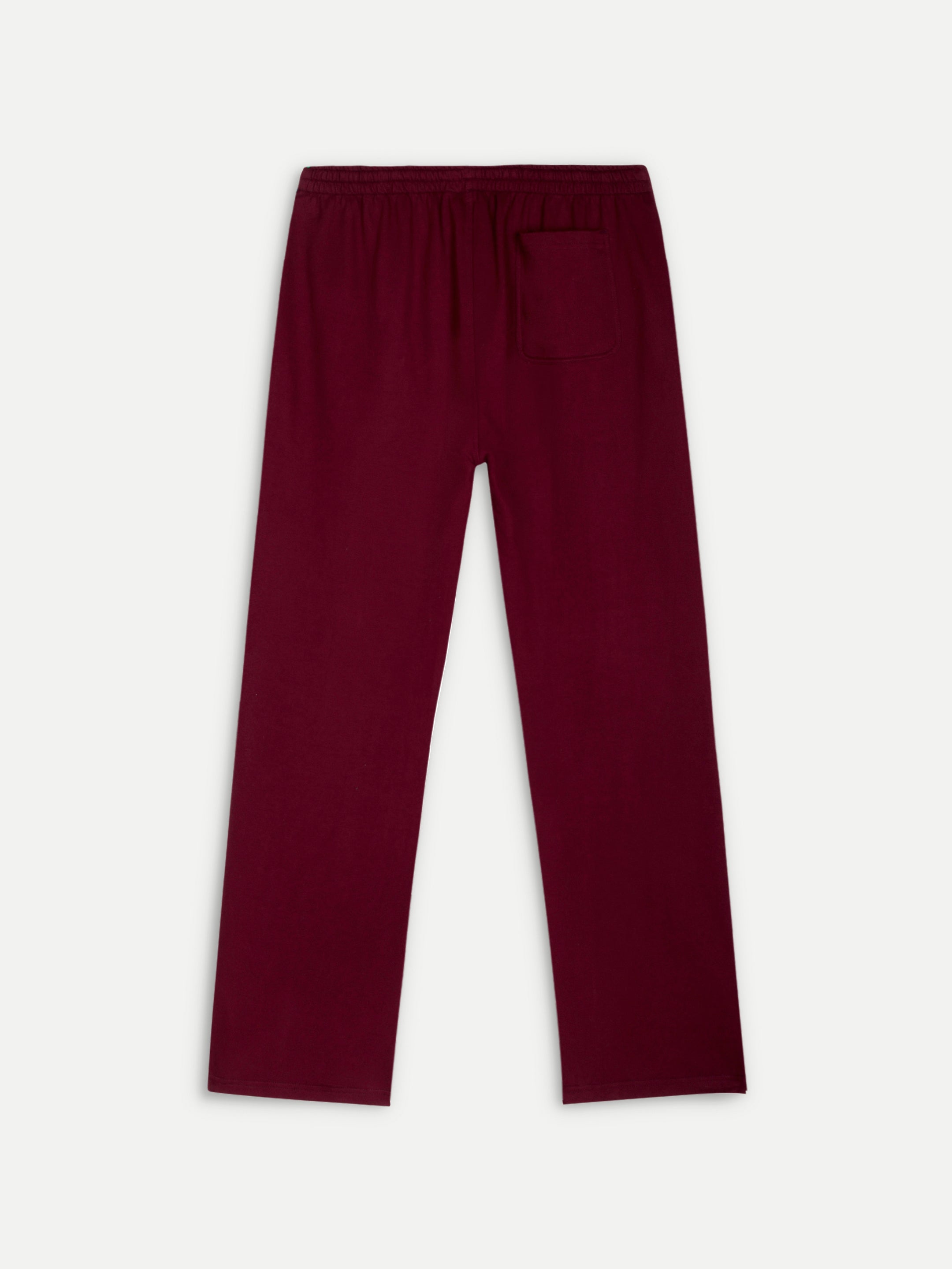 BOOTCUT JOGGER – MAROON