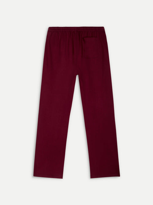 BOOTCUT JOGGER – MAROON