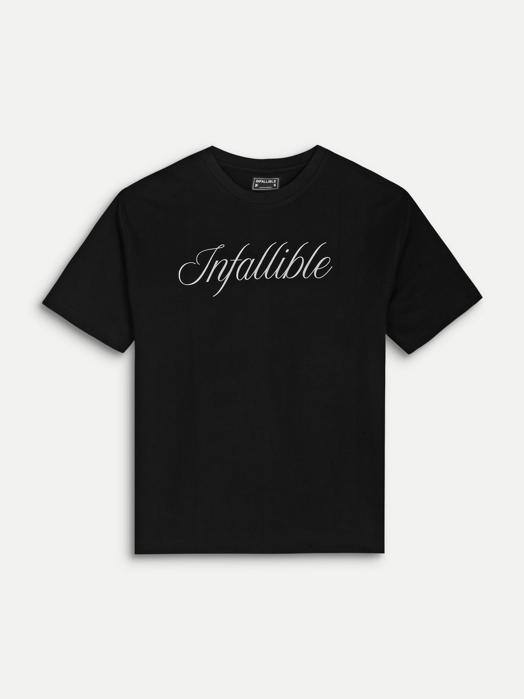 STANDARD TEE — BLACK - OVERSIZED