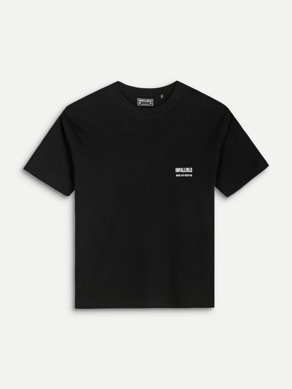 YOUTH BOXY TEE — BLACK