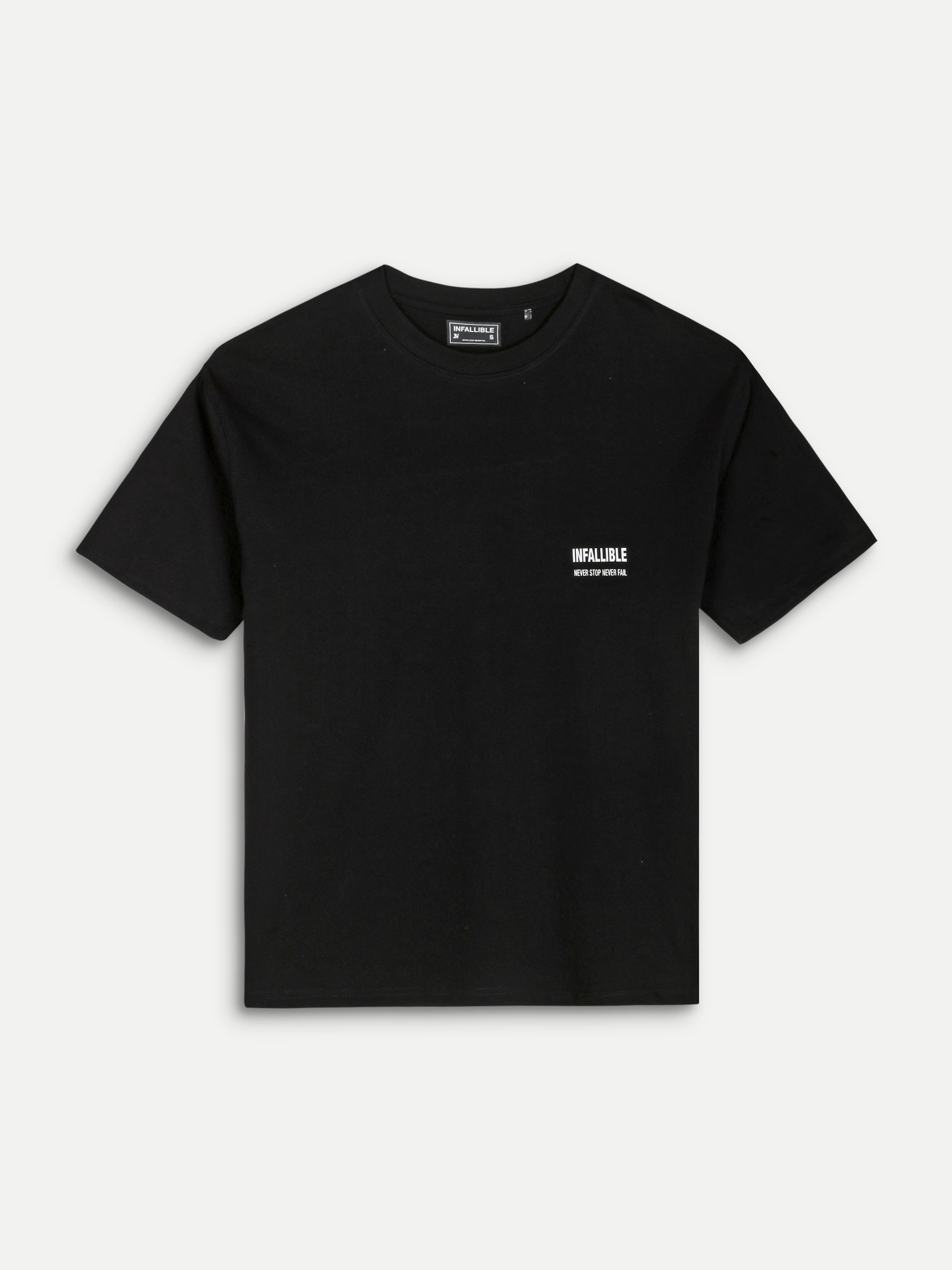 YOUTH BOXY TEE — BLACK