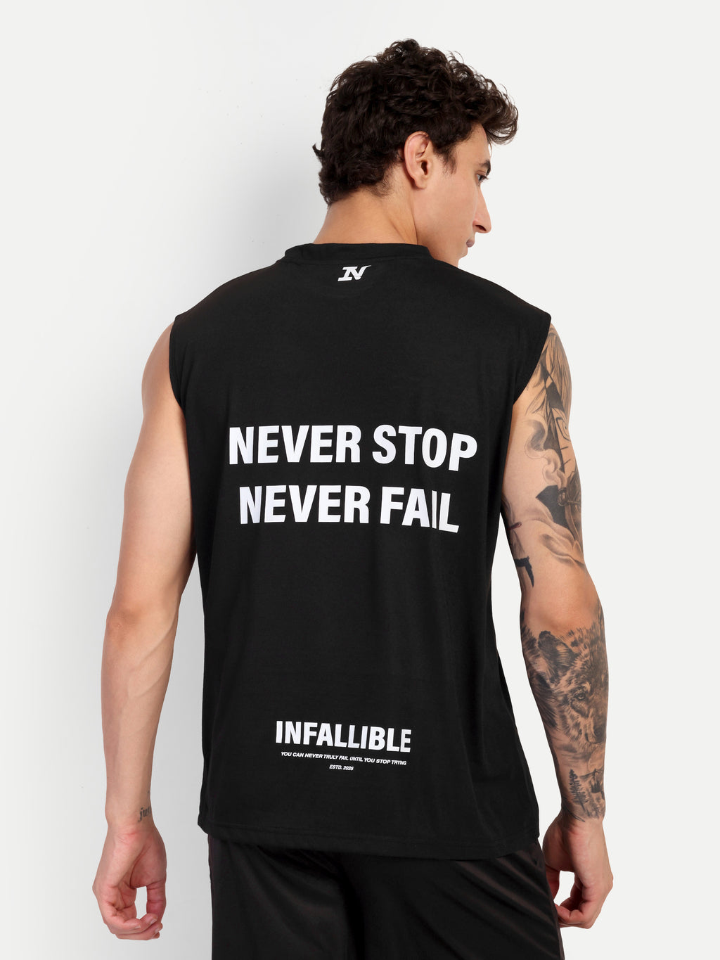 Athletic Tank Top – Black