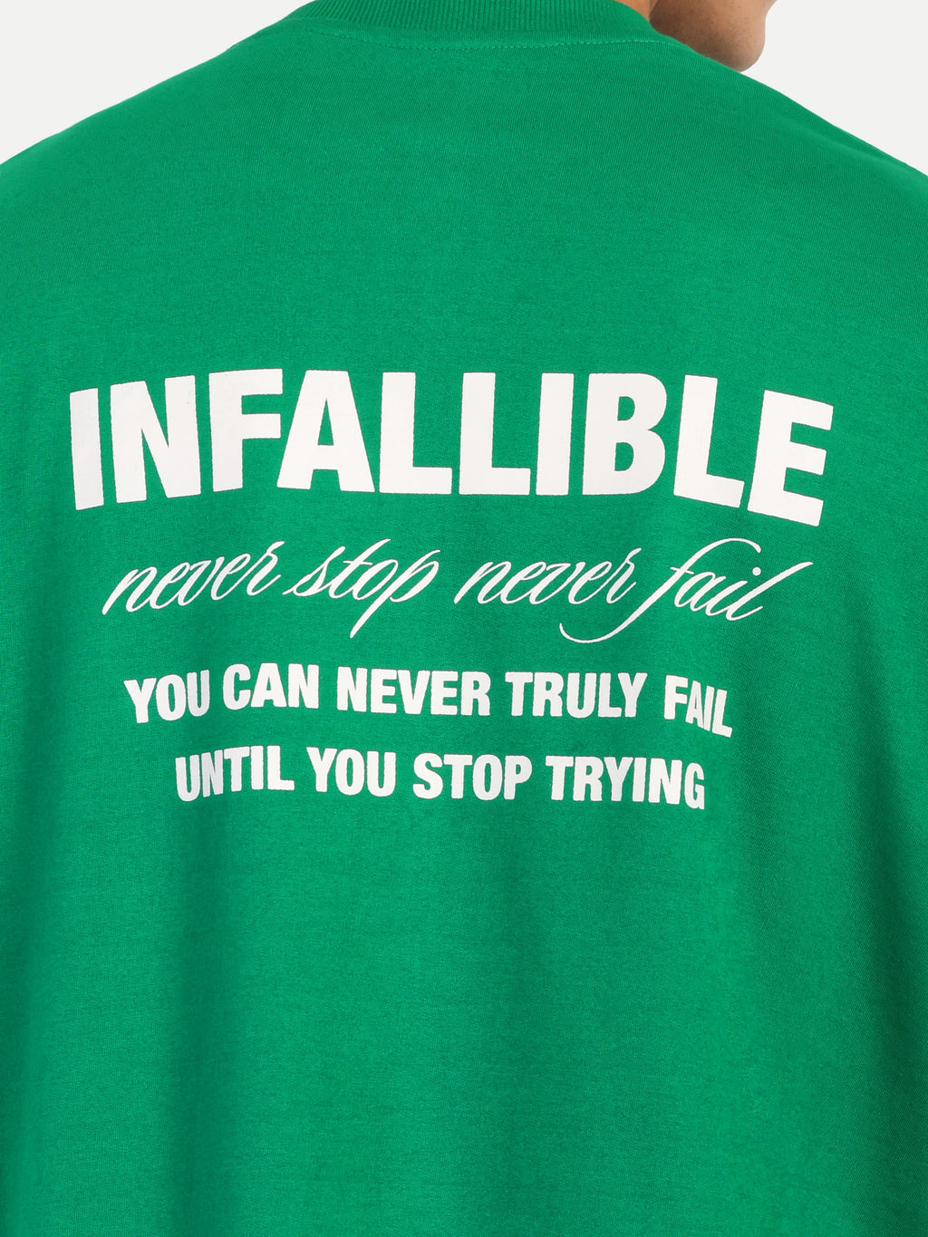 STANDARD TEE — GREEN - OVERSIZED