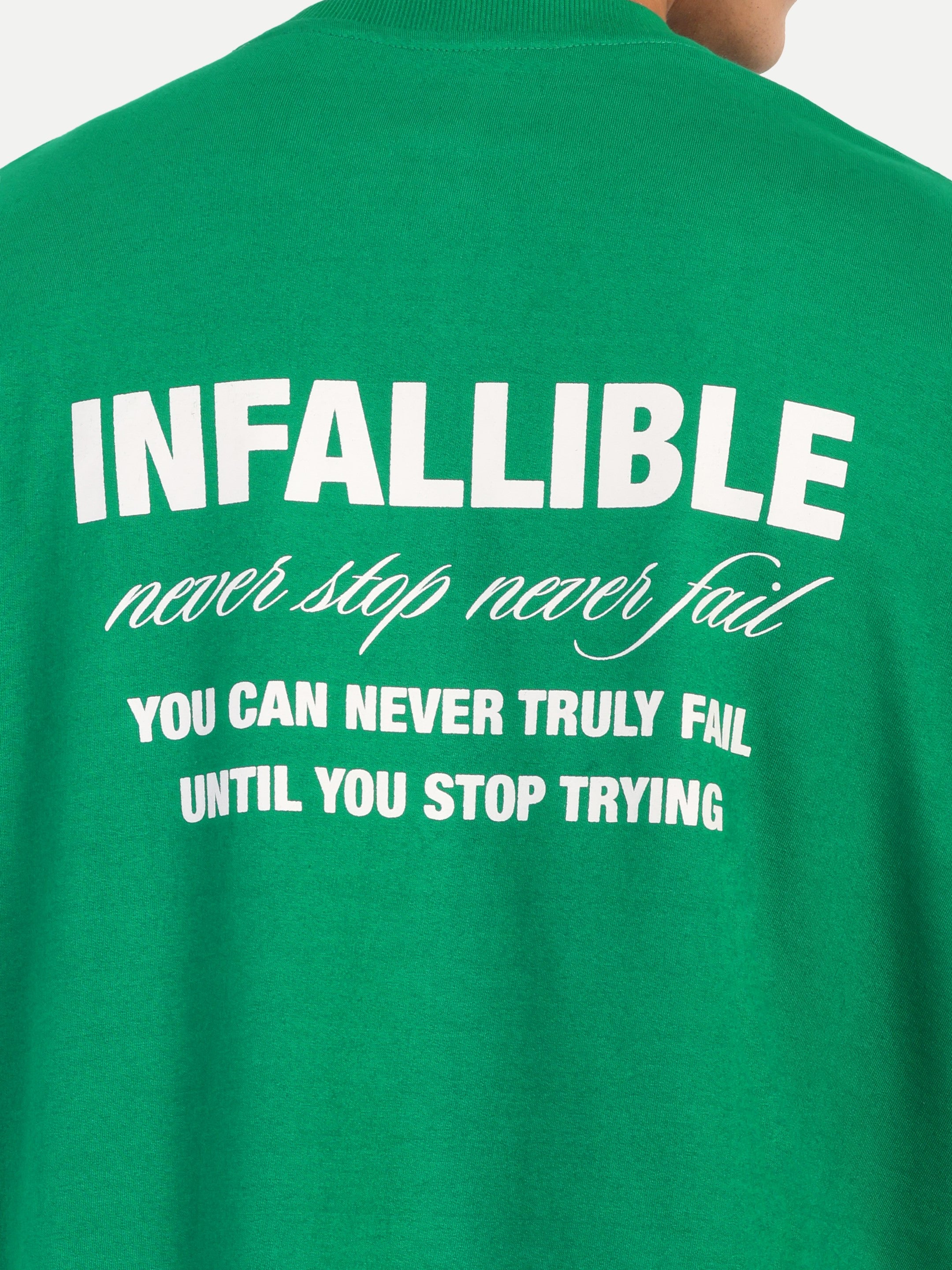 STANDARD TEE — GREEN - OVERSIZED
