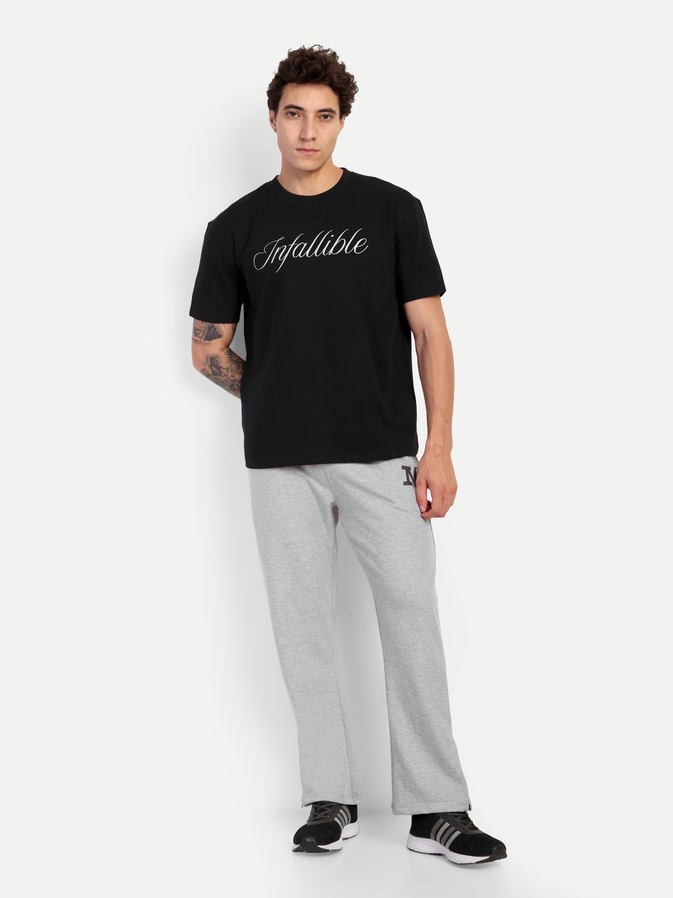 BOOTCUT JOGGER - GREY