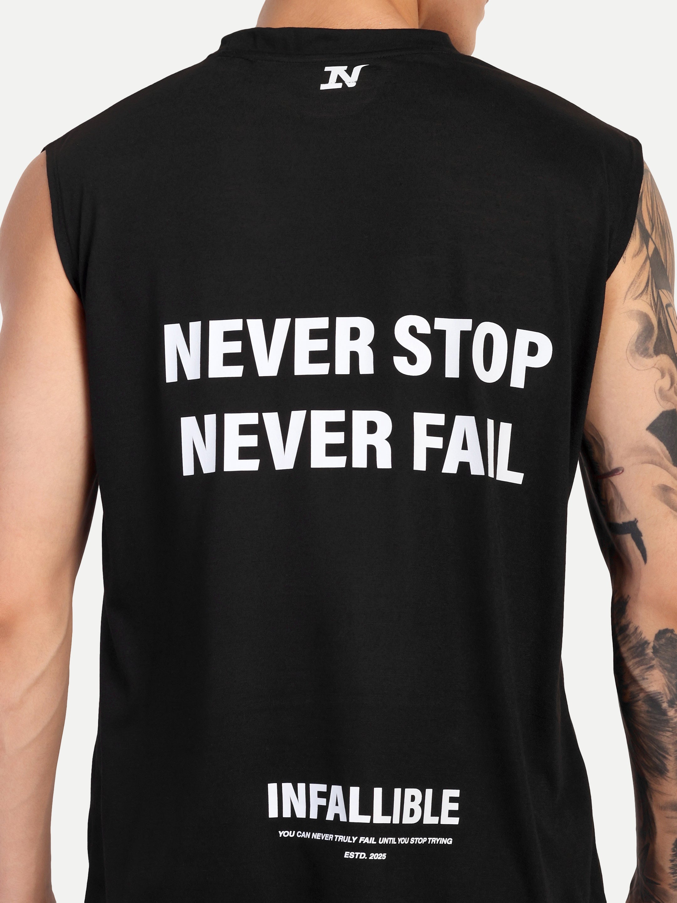 Athletic Tank Top – Black