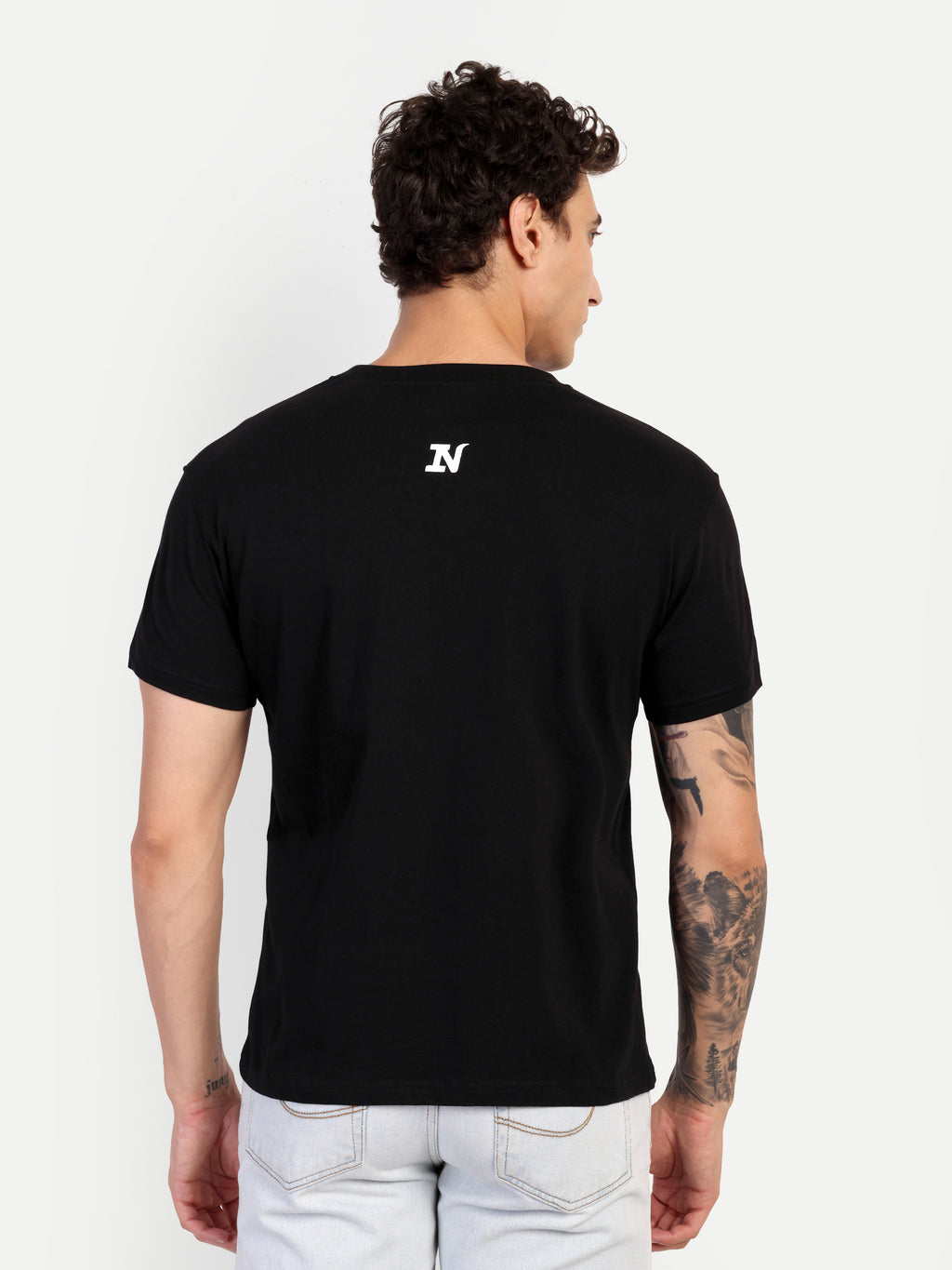 CLUB MUSCLE TEE — BLACK