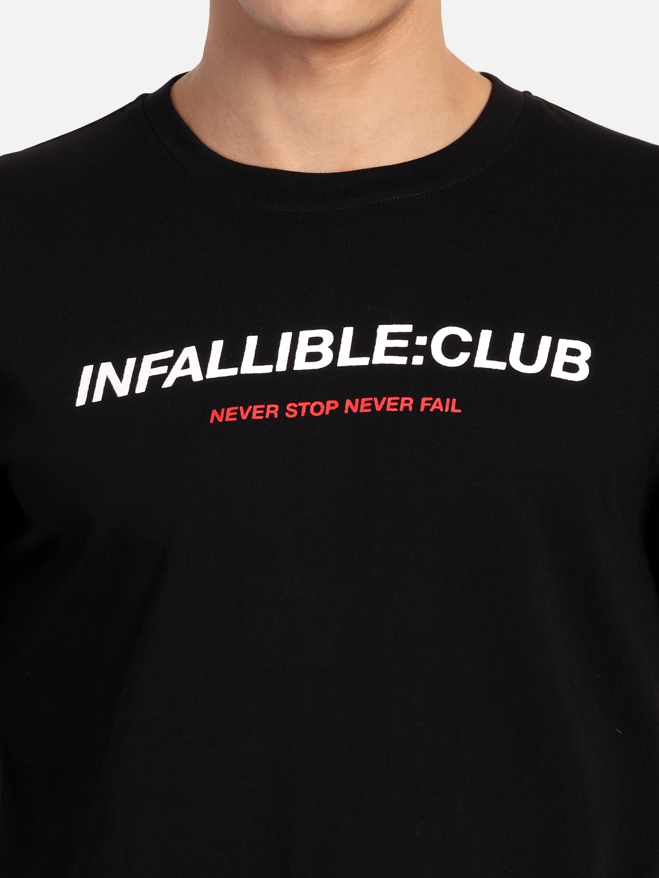CLUB MUSCLE TEE — BLACK