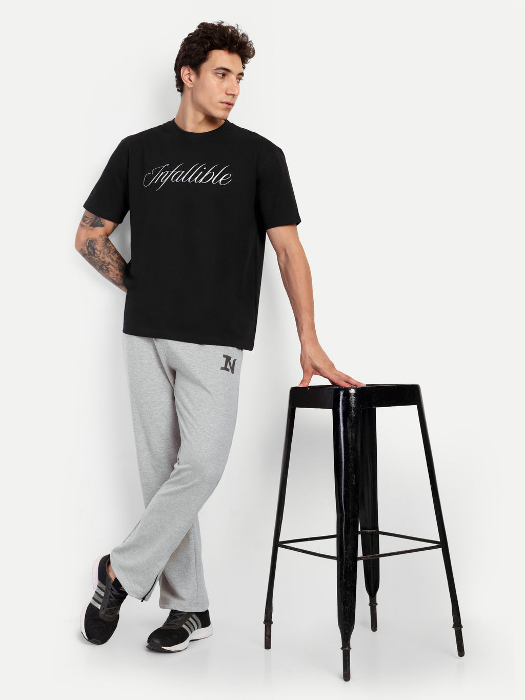 BOOTCUT JOGGER - GREY