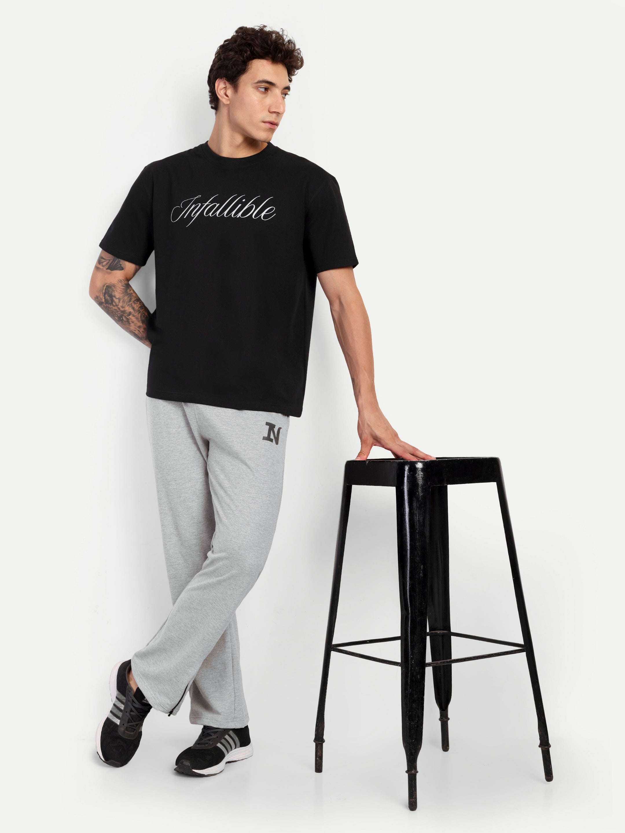 BOOTCUT JOGGER - GREY