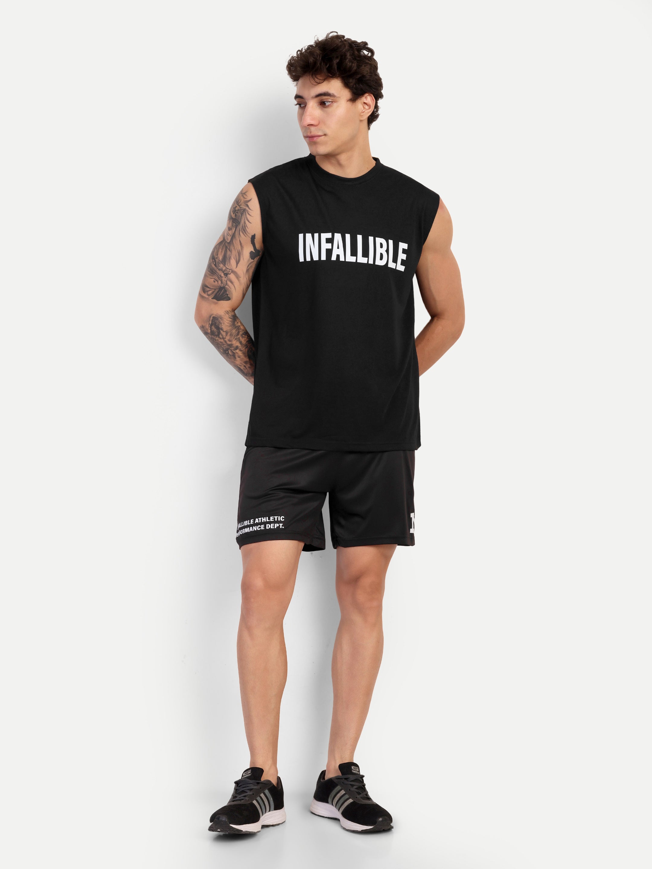 Athletic Tank Top – Black